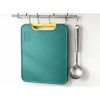 Tábua De Corte Antibacteriana À Prova De Mofo 37,5cm Com Suporte Em Pé Para Cozinha Polie…