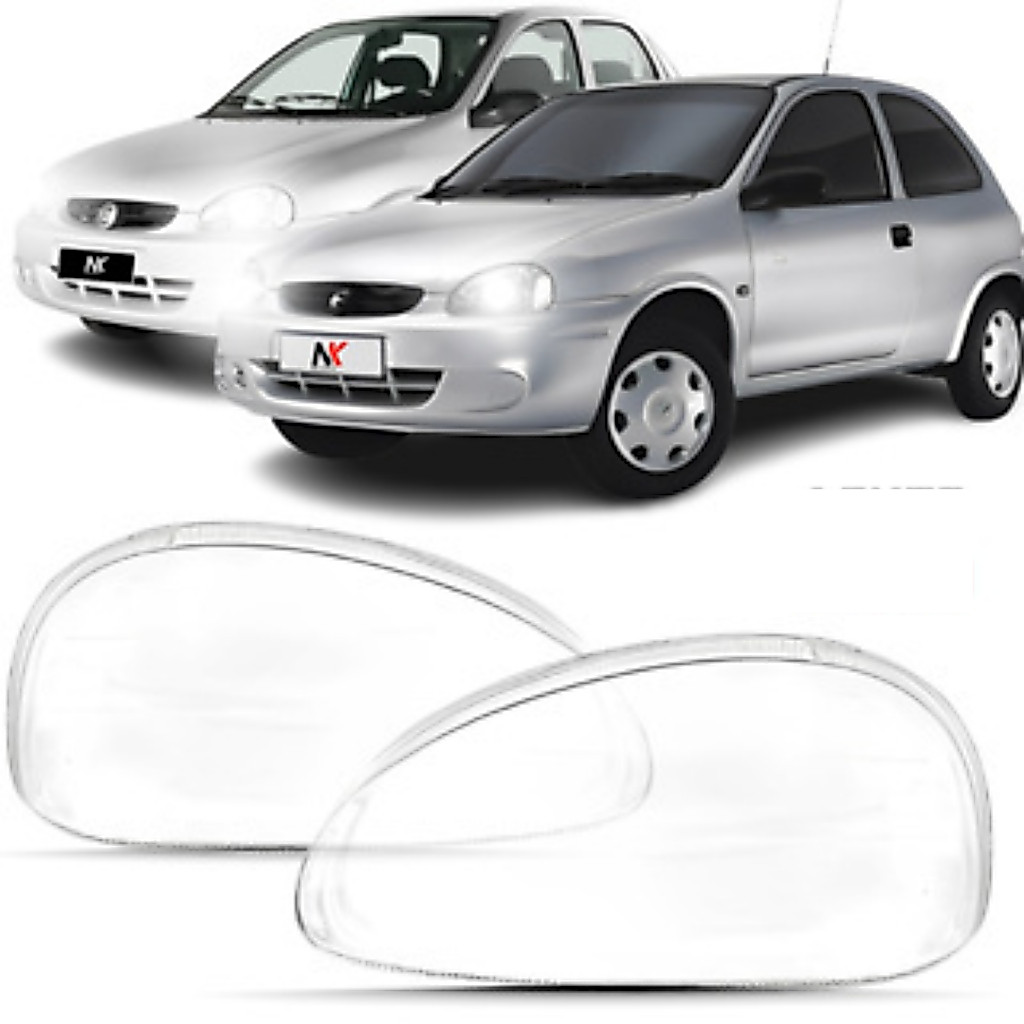 Par/Un Lente Farol Corsa Classic 1994 95 96 97 98 99 2000 á 2009 Wagon Wind Pickup