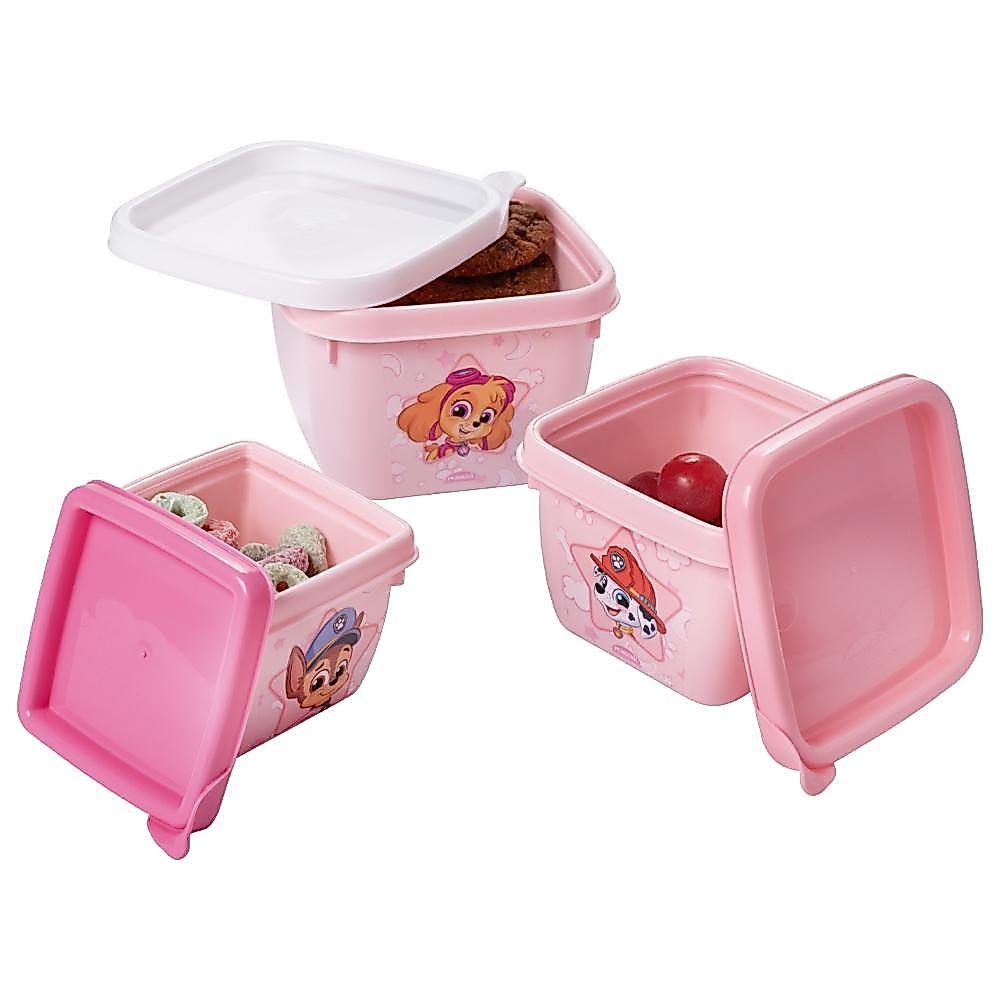 Kit 3 Potes Skye Patrulha Canina Lancheira Passeio Plasútil