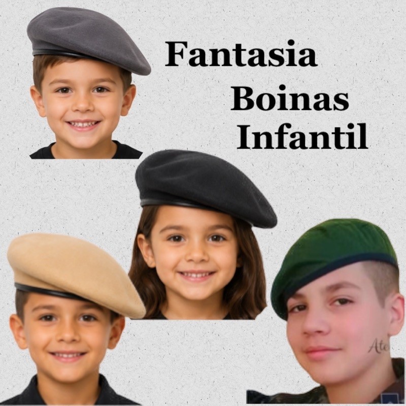 Fantasia Boina Infantil