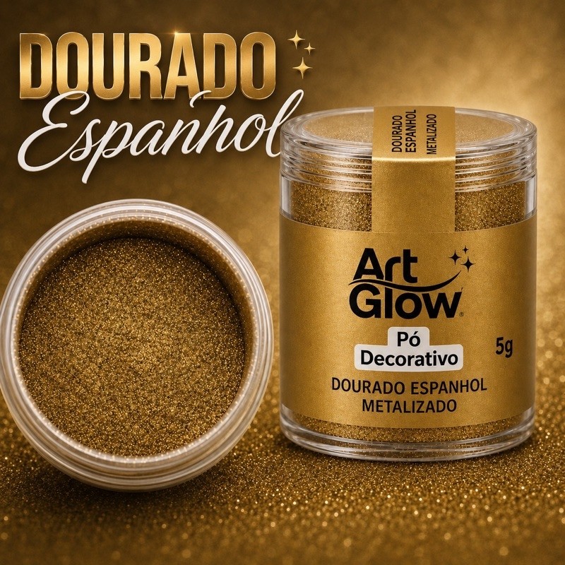 Pó Dourado Espanhol 5grs