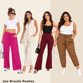 Brechó Garimpos calça legging, Moletom, Malha