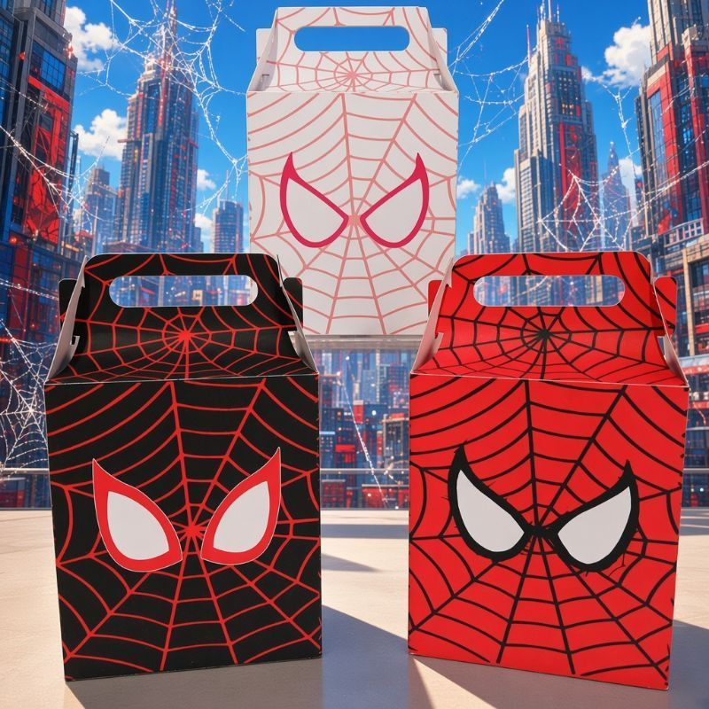 20 Caixinhas Maleta / Maletinha Spidey e Seus Amigos- Lembrancinha - Aniversário - PRONTA ENTREGA