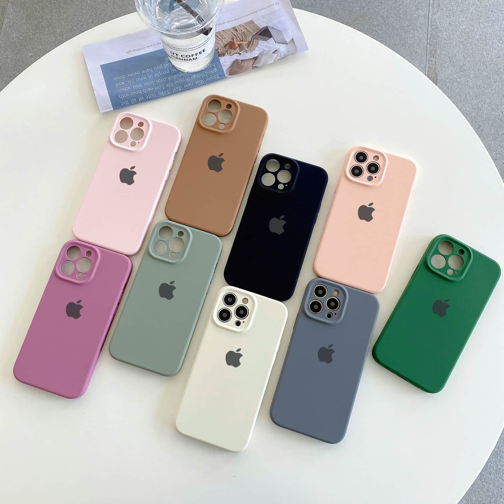 Capa Capinha Para IPhone 11 11Pro 11ProMax Silicone Aveludada  Proteção na Câmera Fechada Quadrada