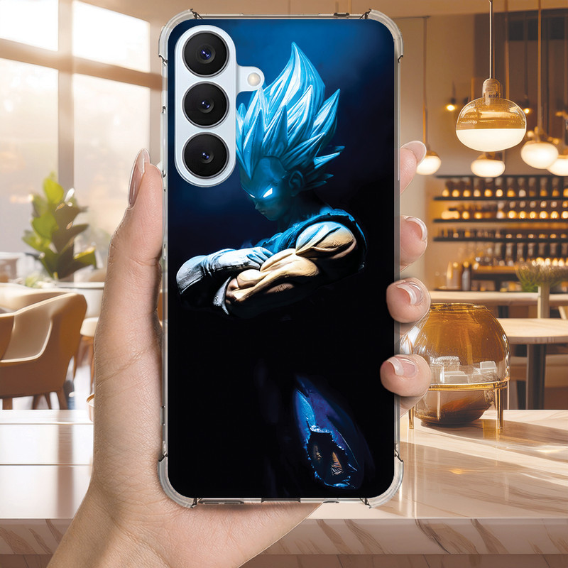 Capa Capinha GALAXY S24 S23 S22 S21 S20 S10 Anti-impacto Personalizada anime GOKU (3460)