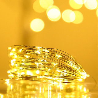 Kit 60 Fio De Led 2M Fada Para Decoração De Natal / Ano Novo / Natal / Casamento De Bater…