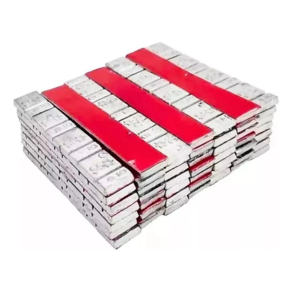 Contrapeso Chumbo Colante 25 Barras 5–15 Kg Balanceamento Pneus