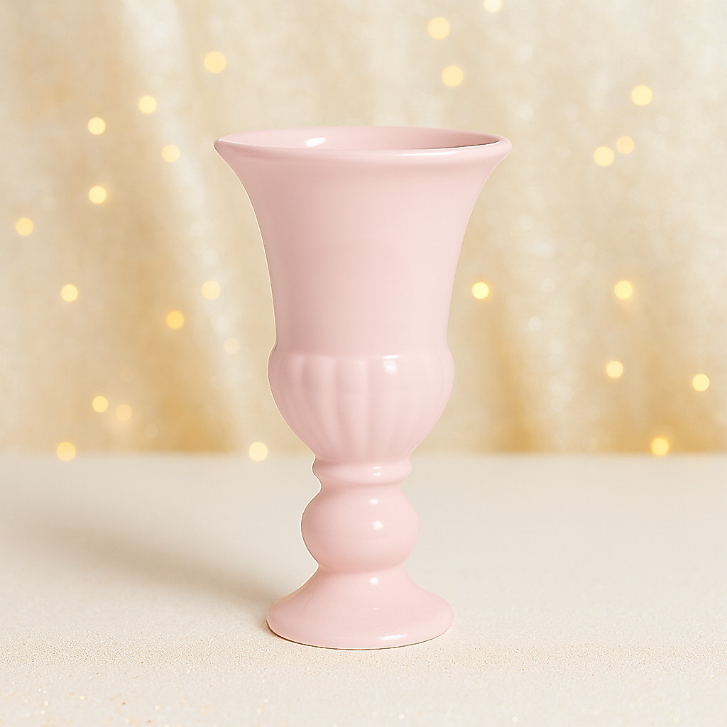 Vaso Luxo Grande de Ceramica para Decorações Cores Claras