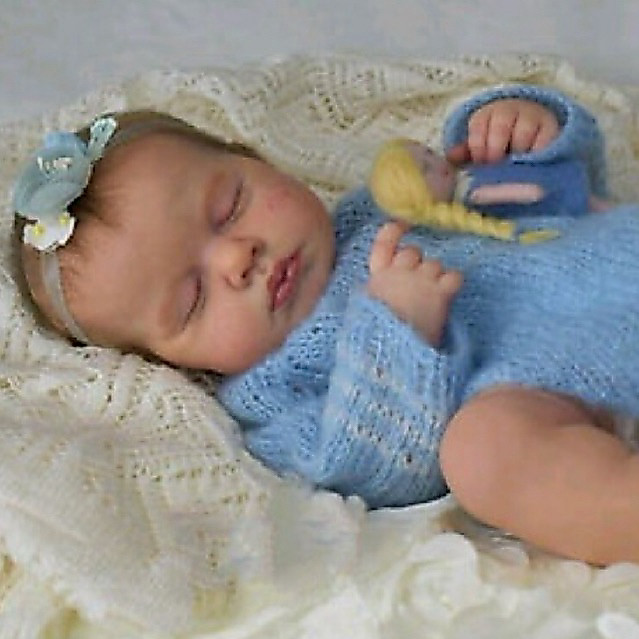 Bebê Reborn Bebê reborn lou lou -Realista imagens reais bebê