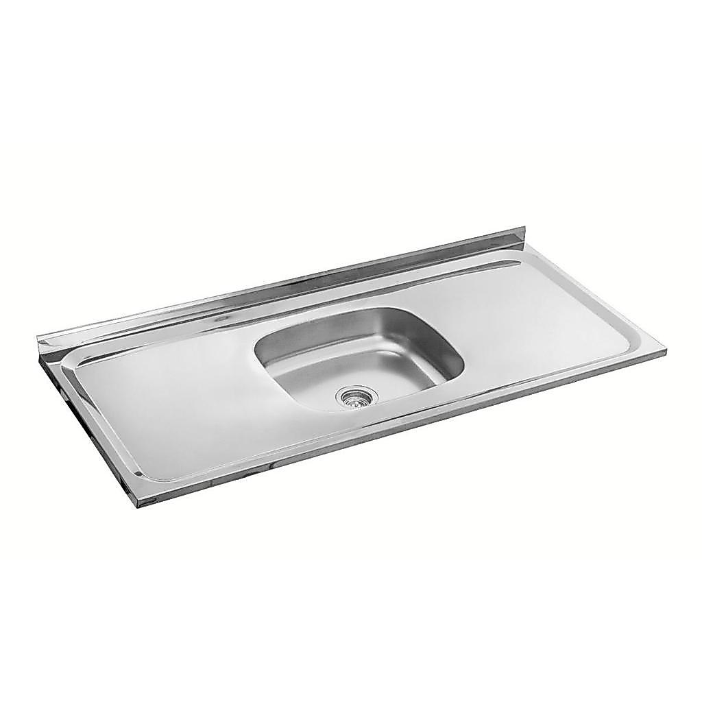 Pia de Cozinha Inox com Válvula 120x52,5cm Multimóveis CR25350