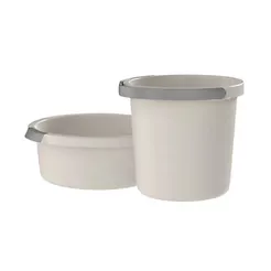 Kit de Balde e Bacia Ou 2 Peças Linha Flow