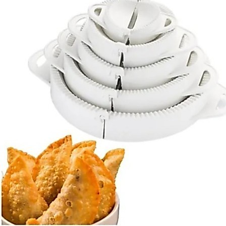 Kit 5 Formas Molde Pastel Salgados Risole Massas KEITA — imagem 2 de 2
