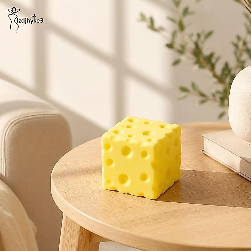 [lzdjhyke3] Queijo Amarelo Bloco De Macio Brinquedo Sensorial Novidade Brinquedos Engraçados Fidget Fofos Para Adolescen