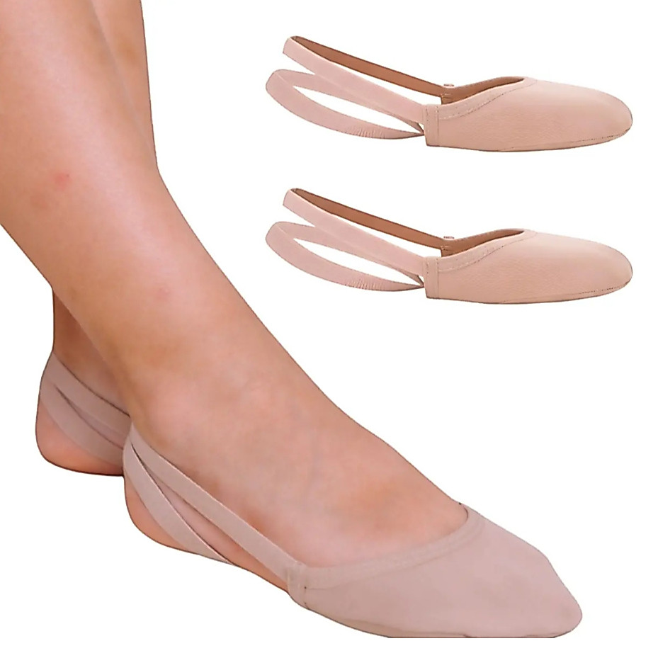 Kit 3x Sapatilha Ginástica Ponteira Tecido Bailarina