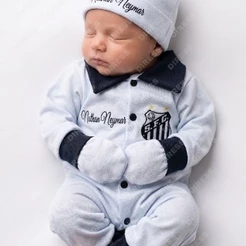 saída de maternidade Santos 5 peças