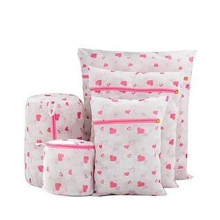 Kit 5 Saco De Lavar Roupas Delicadas Luxo Multiuso Organiza 5.0