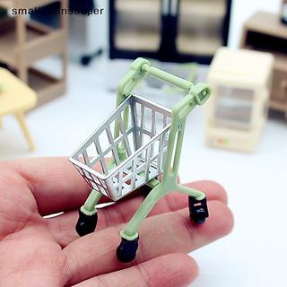 1 : 12 Casa De Bonecas Em Miniatura Carrinho De Compras Supermercado Mão Tru Crianças Fingir Jogar Brinquedos Boneca Ace