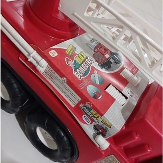 carrinho de bombeiro GIGANTE 80cm