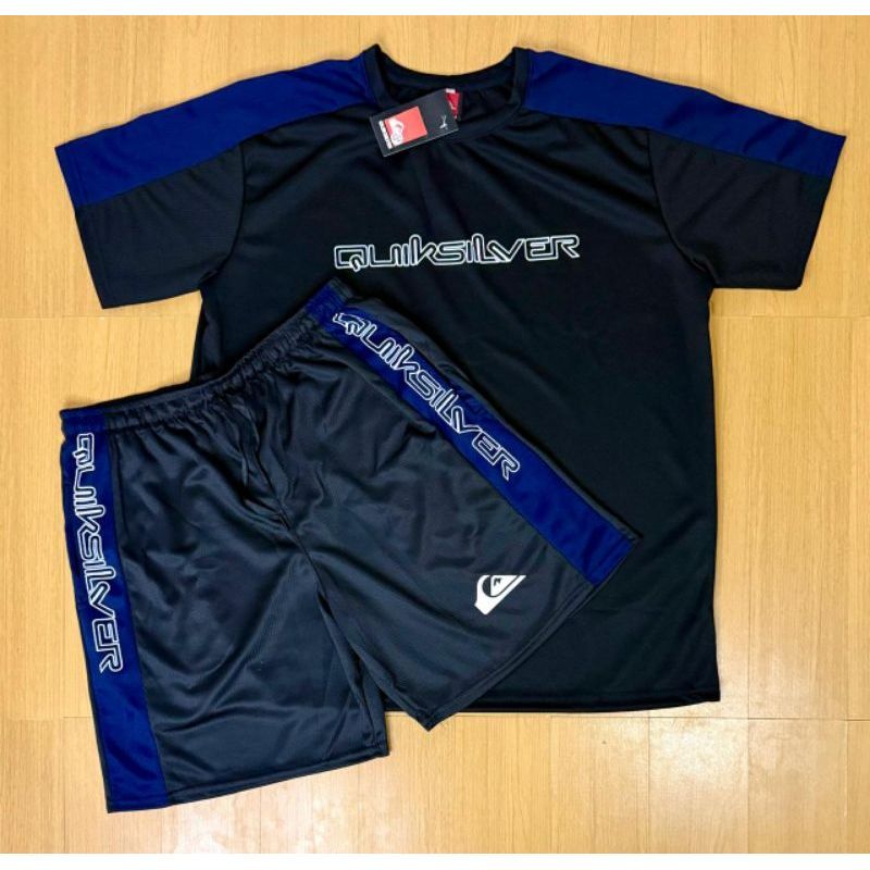 Kit Conjunto Masculino Camiseta e Bermuda QKS Lançamento
