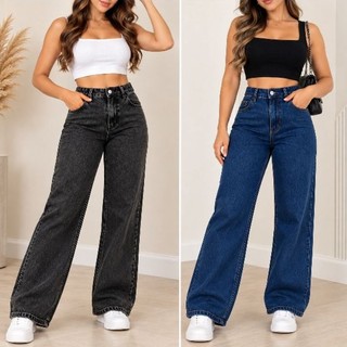 Calça wide leg, Calça wide leg feminina