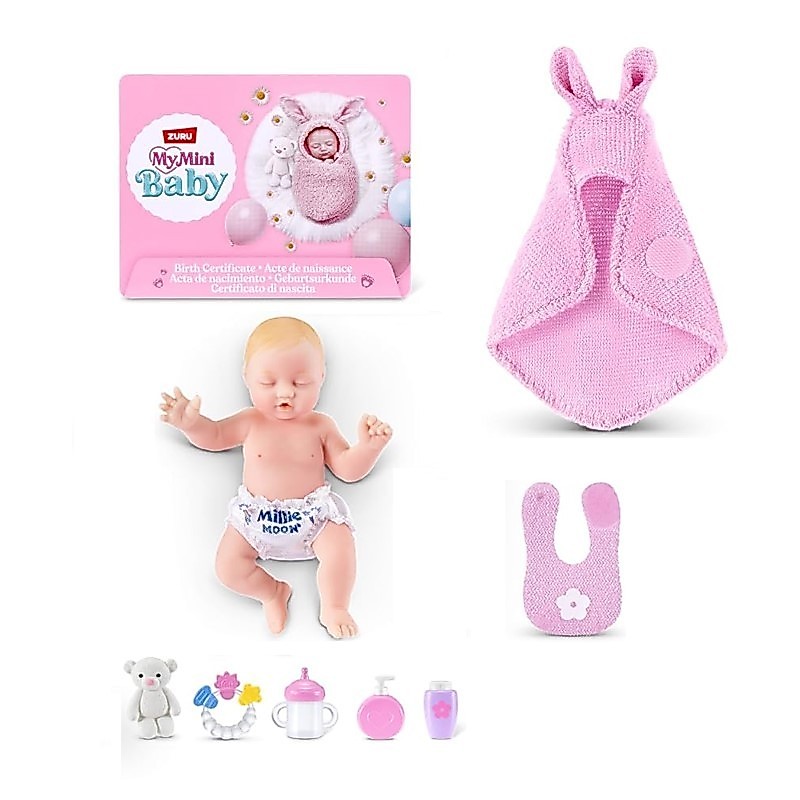 Boneca My Mini Mamãe e Bebe Surpresa - Candide — imagem 2 de 2