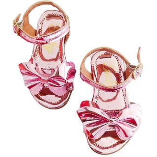Sandália Infantil Rasteira com Laço Moda Infantil Loja de Fábrica