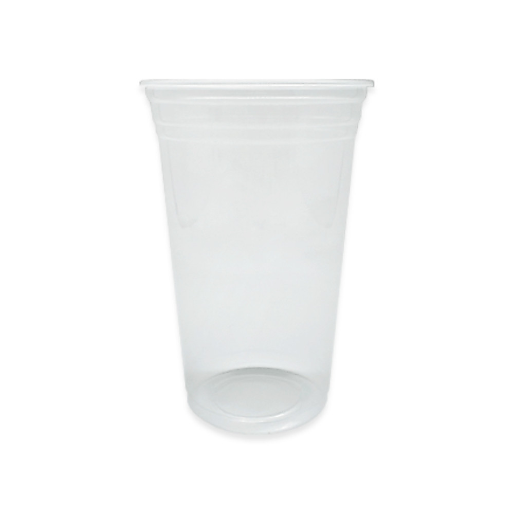 Copo de 400ml PP Transparente Liso Ultra Copos Replast com 50 unidades