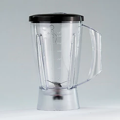 Copo De Liquidificador Compatível Arno Power Mix 550w / 700w Tampa Preta