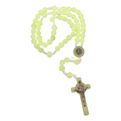 Terço Fluorescente Grande - Nossa Senhora Aparecida, Brilha no Escuro