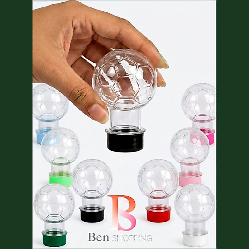 15 un baleiro tubete bola de futebol 50ml pet- festas brindes lembrancinhas. (não mesclamos cores no kit)