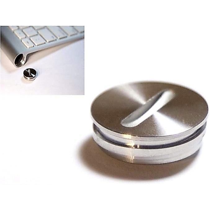 Tampa de bateria de alumínio de substituição para teclado Apple iMac G6 A1314 A1