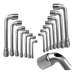 Chave Biela Tipo L com furo profissional diversos tamanhos 8 x 22 mm Fertak