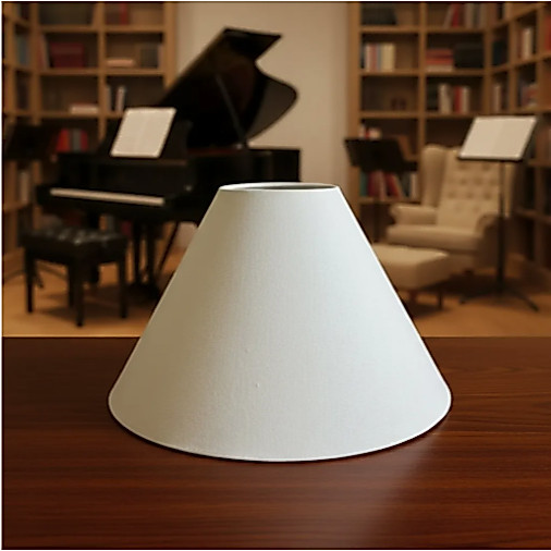 Cúpula de Abajur luminaria 10x20x30cm Tecido Algodão Soquete Nacional Ref 20