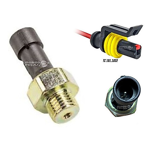 Interruptor Oleo Com Conector Fiat Uno Palio Fiorino Siena