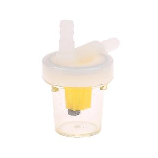 [Trêsgoodstonesgen] 1 Peça Transparente Universal 1/4 " 6 Mm Filtro De Combustível De Gasolina Para Motocicleta Adequado
