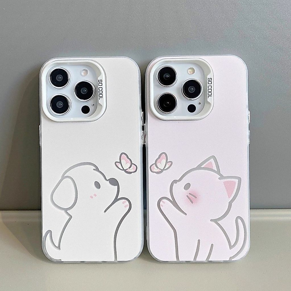 Capinha de silicone macia para Samsung Galaxy A15 A14 A05S A23 A34 A35 A55 A54 A12 A13 S24 S20FE gatos e cachorros
