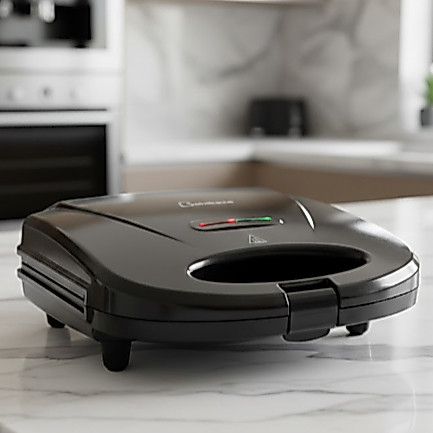 Sanduicheira e Grill 2 em 1 preta 110v