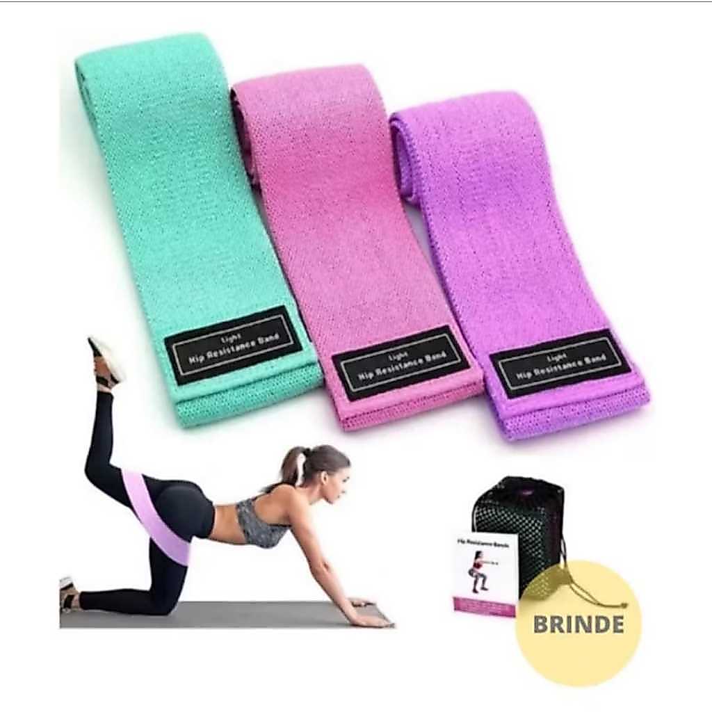 Faixas Elásticas - Kit Faixas Elásticas De Exercício Hip Resistance Bands