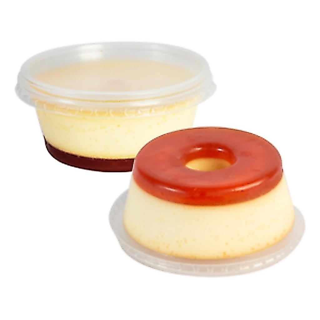 Forma Para Pudim Forneável 250ml com Tampa (Ideal Para Freezer, Forno e Micro-ondas)