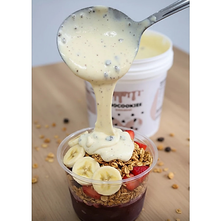 Creme Pasta Recheio ChocoCokies Branco Semelhante Laka Com Oreo Açai Sorvete Pizza — imagem 2 de 2