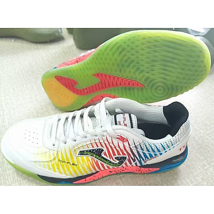 Chuteiras de Futebol Mais Vendidas, Tamanho 37-43BR, Masculinas, de Couro, Brancas e Verdes, Confortáveis, de Cinco Lado