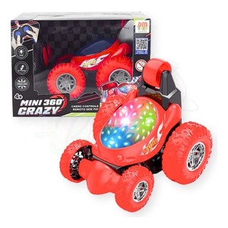 Carrinho de controle remoto mini crazy 360° color