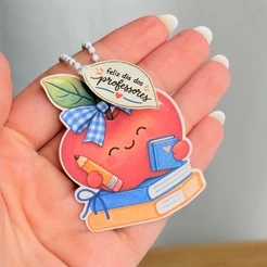 Tag Dia dos Professores Maçã | Lembrancinha e Presente para Professor