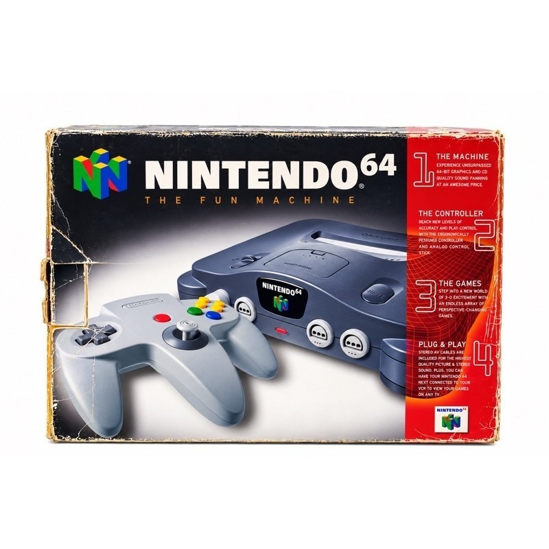 Nintendo 64 | Caixa original | 2 controles