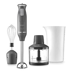 Mixer Elgin Power Lunar Cinza 3 em 1 Completo com Acessórios