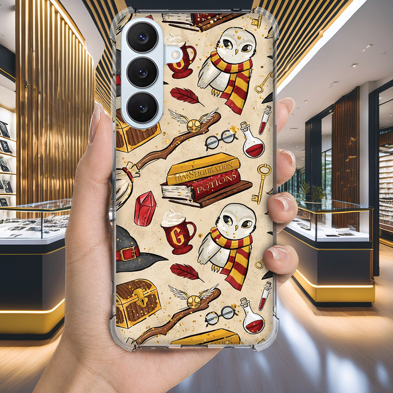 Capa Capinha GALAXY A32 A31 A30 A25 A04E A04 A03 CORE A02 A01 Anti-impacto Personalizada geek POTTER harry (3393)