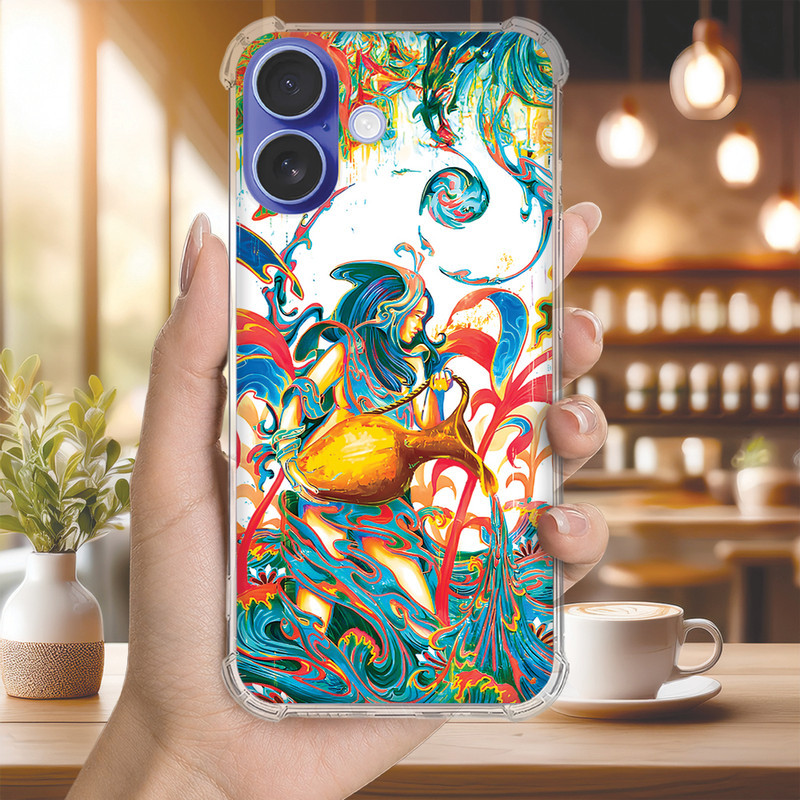 Capa Capinha IPHONE 12 PRO MAX 11 XS XR SE 2020 PLUS Anti-impacto Personalizada mistico ELIXIR sorte (4206)