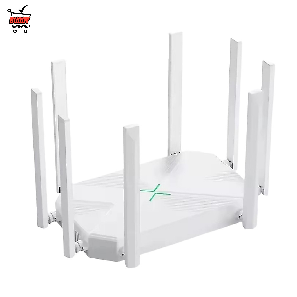 Knup Roteador Wi-Fi Dual Band RW406G Branco 4 Antenas 2.4/5GHz Modo Repetidor e Access Point