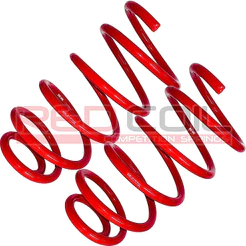 Par Dianteiro Mola Esportiva Uno Mile e Fire Todos Red Coil