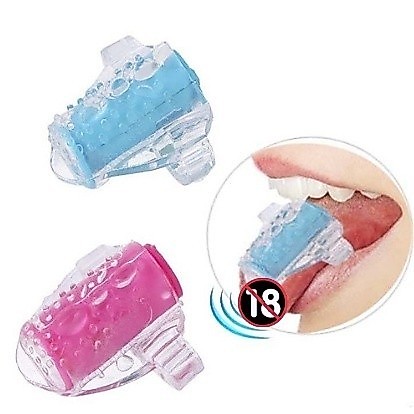 Capa de Língua para Sexo Oral com Vibrador - SEXY SHOP